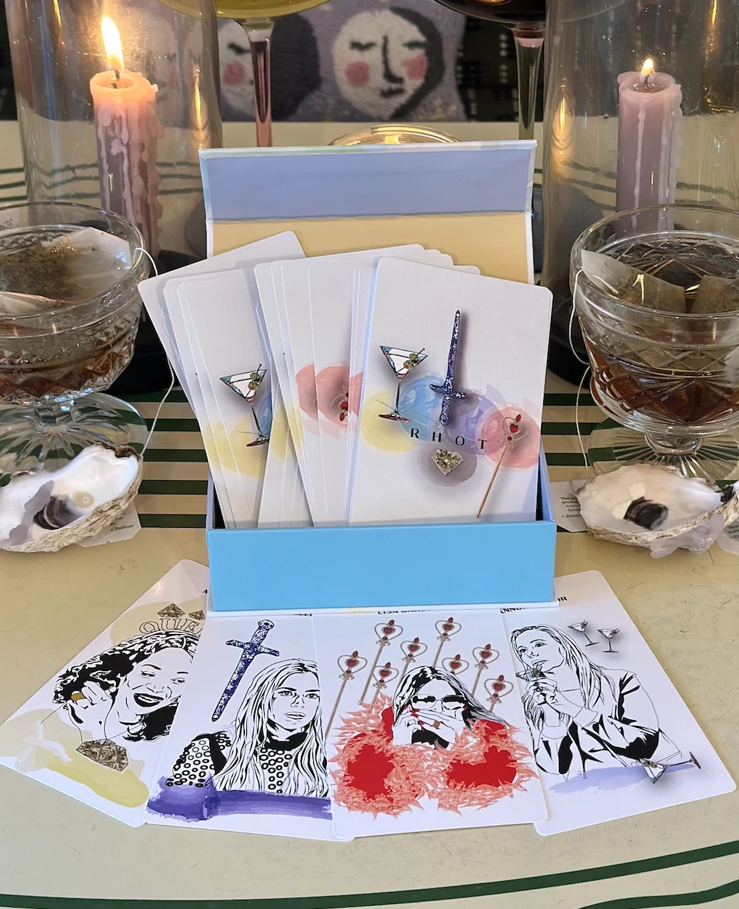 The table spread